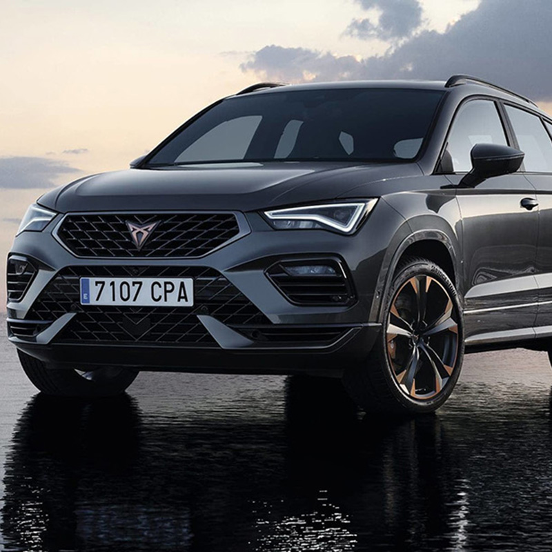 Cupra Ateca Milano Monza Brianza display