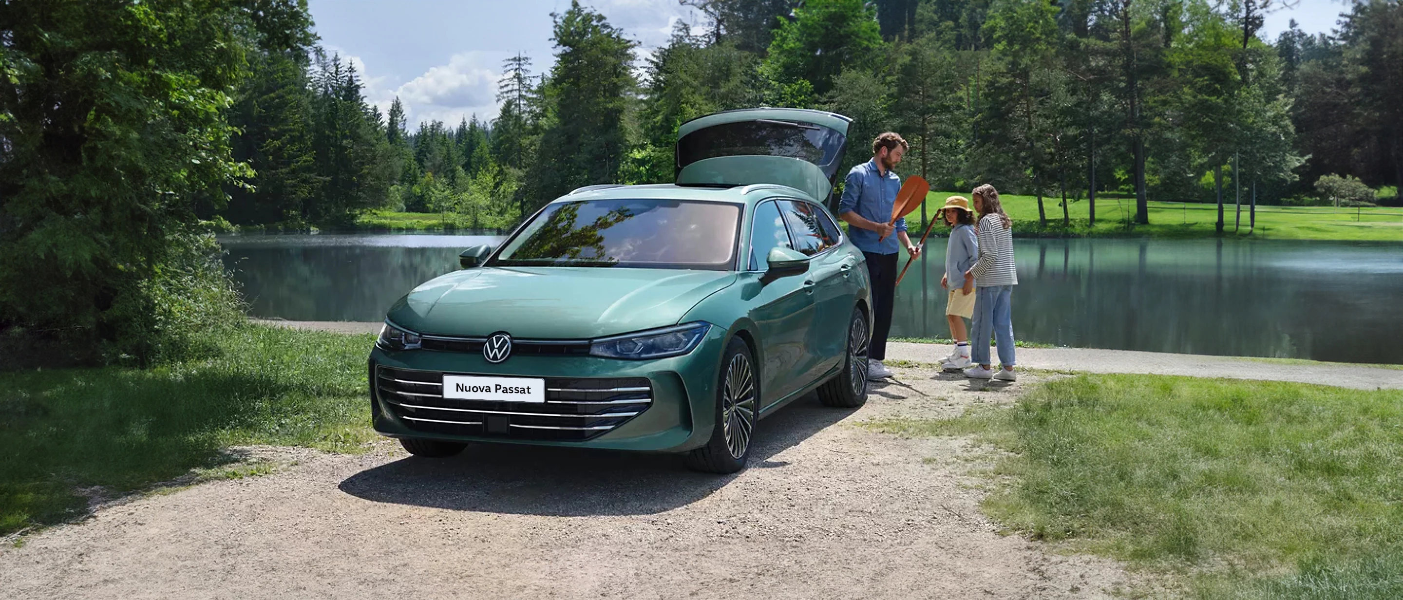 Sitoweb Banner Veicolo Nuova Passat 01