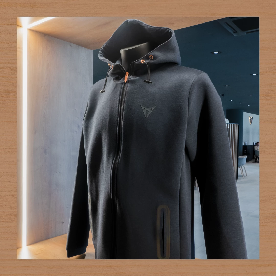 CUPRA Collection Sito Web Immagine Prodotto 1080X1080 Felpa Fullzip Hoodie